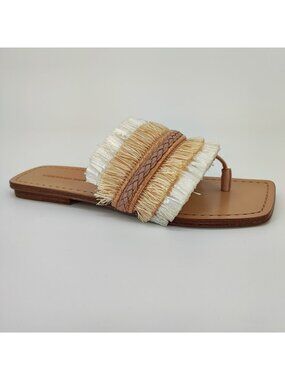 Sigerson Morrison Mavis Women’s Size 6 B US Sandal Leather Brown Casual 396